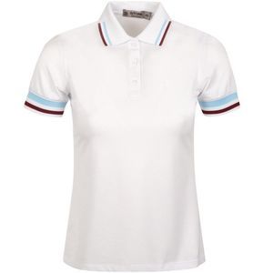 G/FORE | Tops | Gfore Tipped Polo Top Large Snow White Womens Golf ...